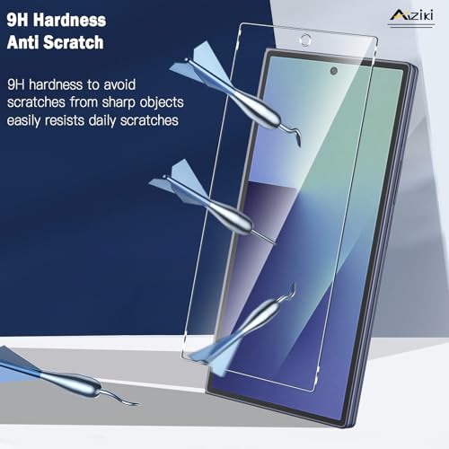 Aiziki (2 Pack Designed for Samsung Z Fold 7 Screen Protector Tempered Glass, Ultra Resistant, 9H Hardness Shatterproof, Scratch-Resistant, Bubble Free for Samsung Galaxy Z Fold 7 Screen Protector - Image 2