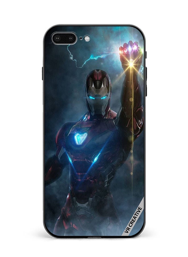 VR CREATIVE Protective Case Cover For Apple iPhone 7 Plus/8 Plus Ironman Design Multicolour - Image 1
