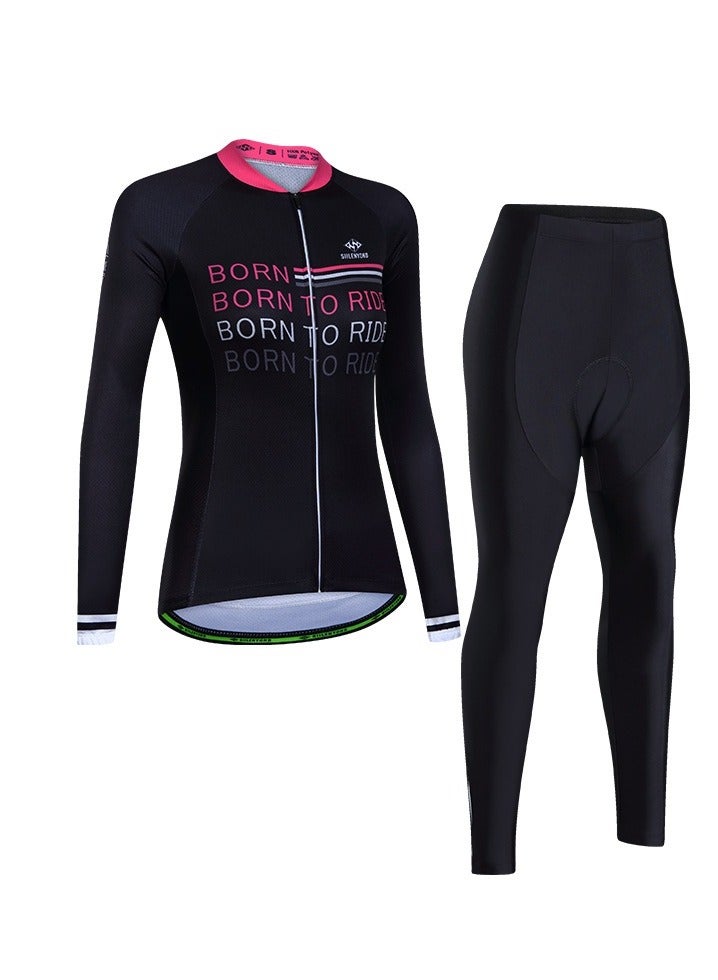 KUYING Outdoor Mountain Bike Road Bike Riding Suit Set 