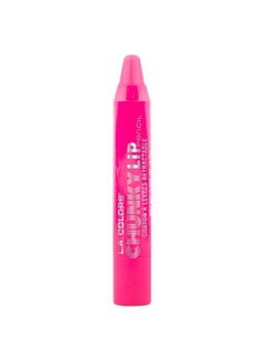 L.A. Colors Chunky Lip Pencil Party Pink 0.04 Ounce  - Image 1