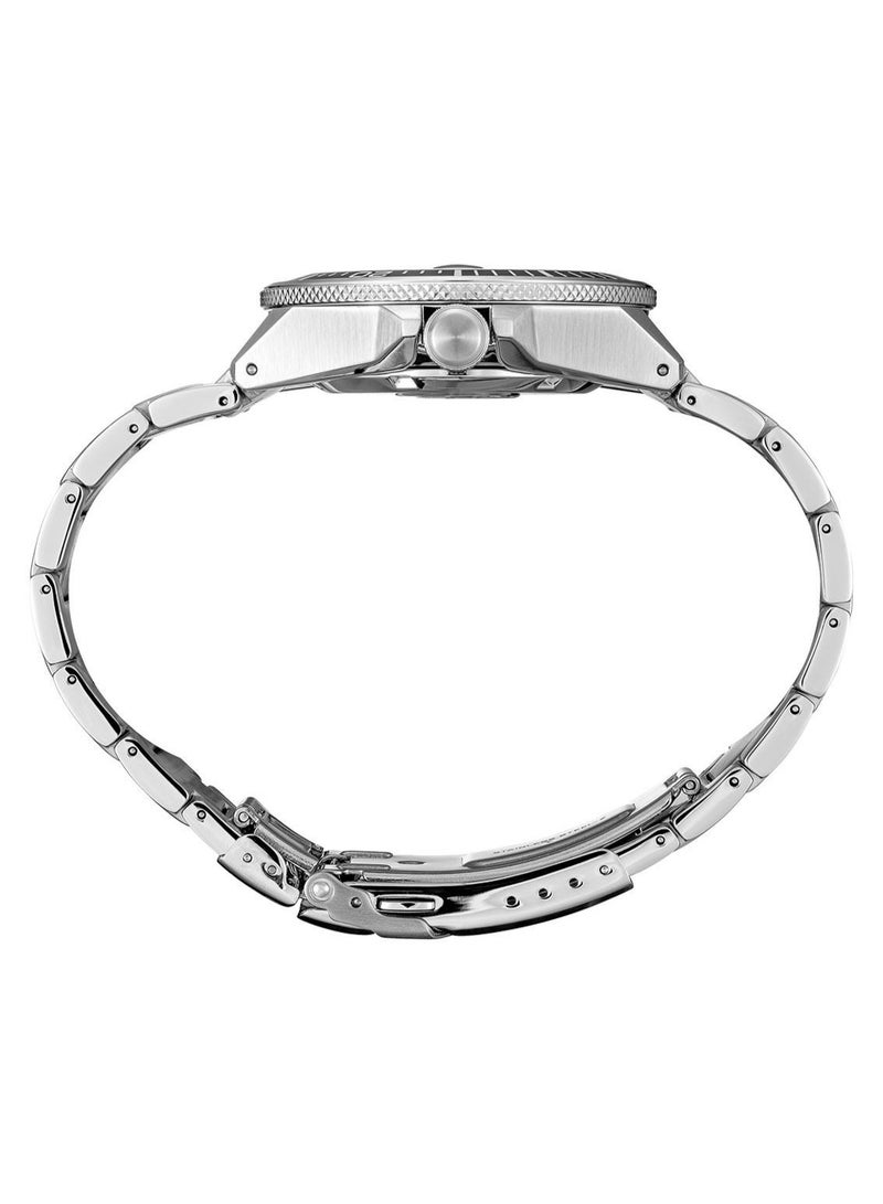 Seiko ساعة الغوص بروسبكس "أنقذ المحيط" SRPE33K1، 43.8 مم قرص أزرق، علبة وسوار من الفولاذ المقاوم للصدأ، 200 م مقاومة للماء - Image 3