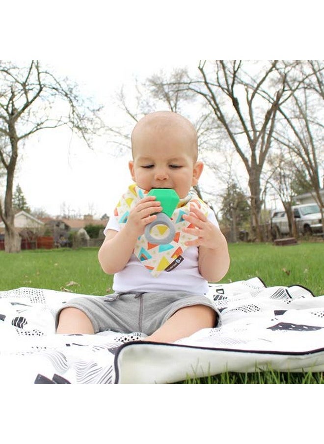 إنو بيبي خاتم الأسنان الذكي INNOBABY TEETHIN' ذو الأحجار الكريمة لمواليد شهر مايو (زمردي)  - Image 4