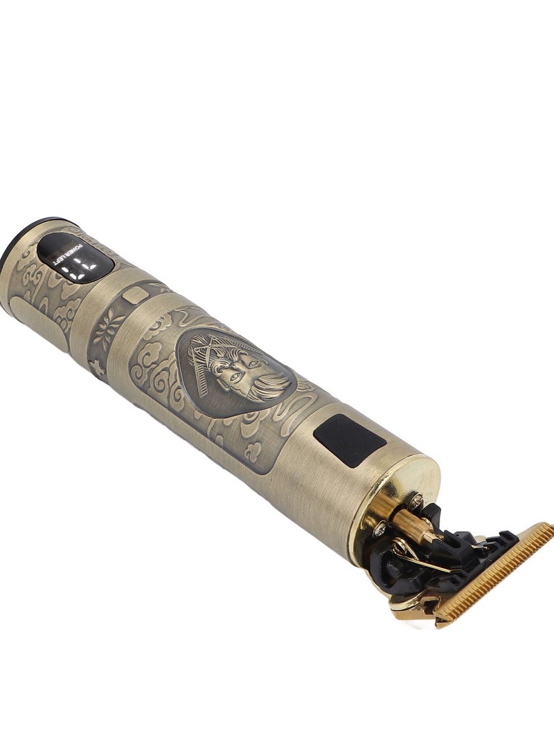 Electric Hair Clipper Compact Retro Oil Head LCD Digital Display. - Image 2