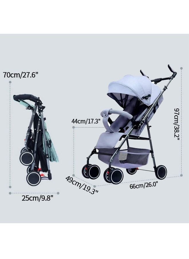 Beauenty - Lightweight foldable baby safety comfort belt with additional storage space and sunshade suitable for newborn travel baby strollers - Image 1