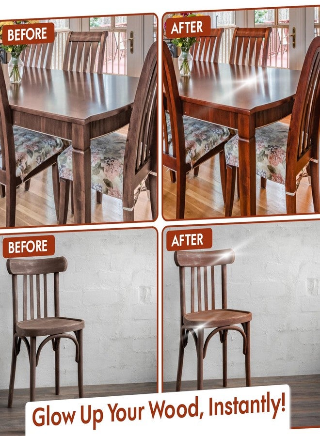 Quiclean All New Wood Shiner Spray for Furniture 500ml x 2| Natural Wood Polish & Conditioner | Wood Polish for Furniture, laminates & flooring | Cleans, Protects & Shines Ply | PK of 2 - Image 4