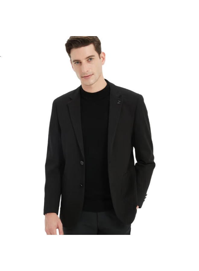 Firs Wrinkle-Resistant Non-Iron Suit Jacket For Men, Spring And Autumn Business Casual Formal Single Suit Coat, Professional Workwear Outerwear - Image 3