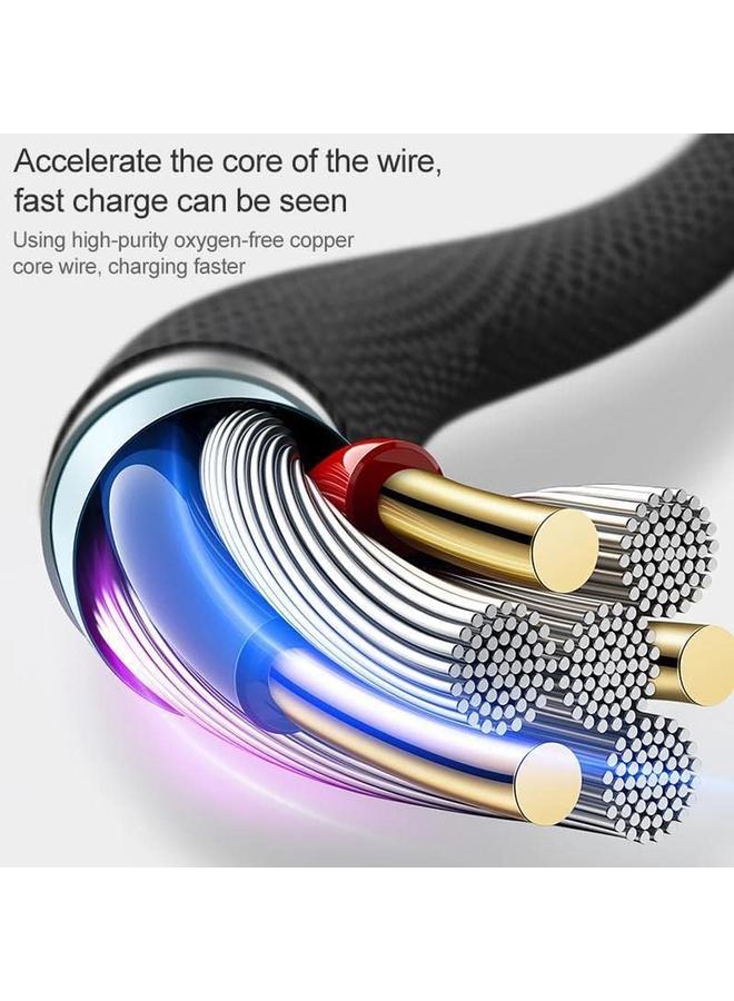 erorex Elite Data Cable Usb To Lightning 1.2 Meter Black - Image 3