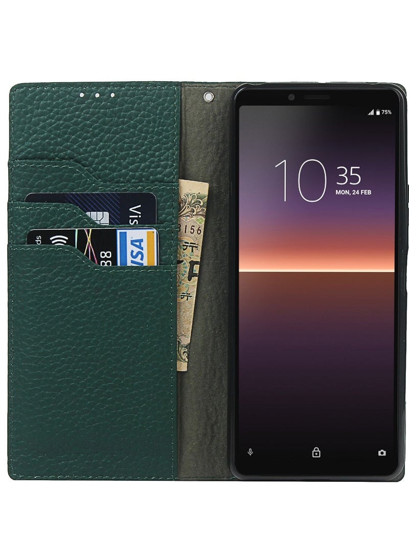 Suteni - Flip Cover Card Slots Leather Phone Case for Sony - Image 1