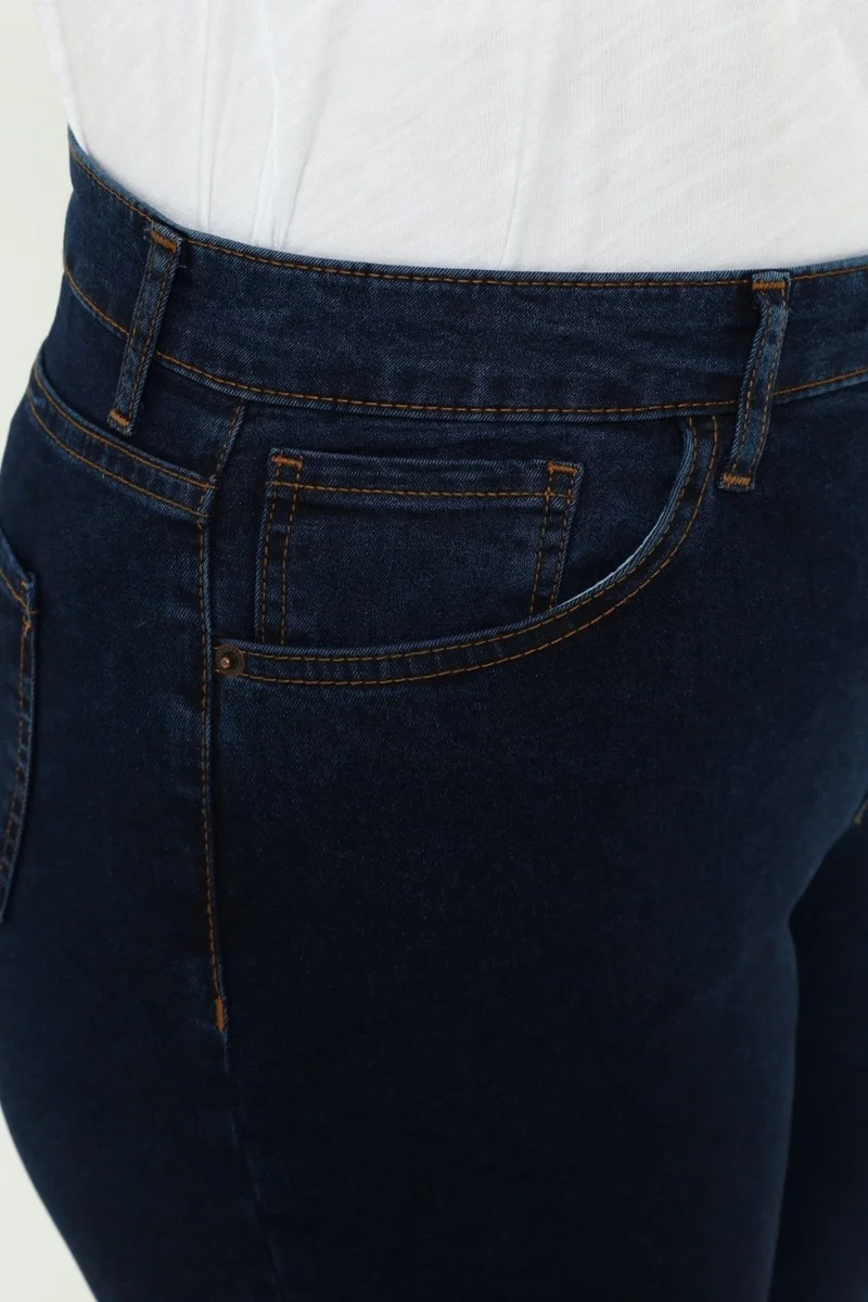 Cedy Denim WOMEN PLUS SIZE HIGH WAIST LYCRA SLIMFIT JEANS SHORTS-C606
