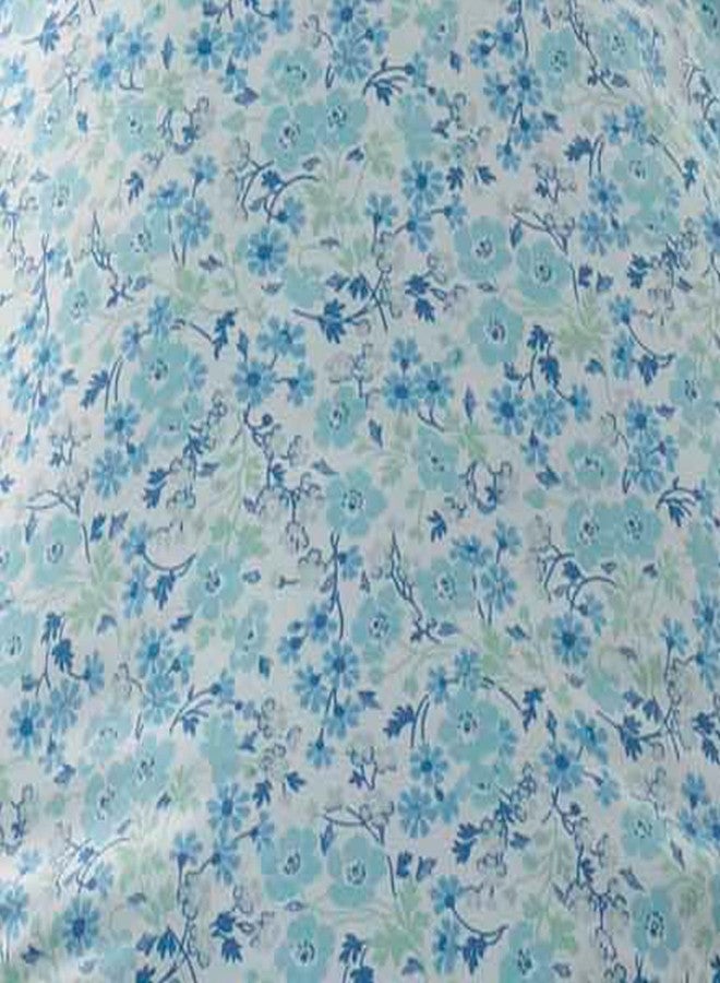 LAURA ASHLEY مجموعة لورا آشلي جين الفاخرة من أغطية السرير، خفيفة الوزن ومريحة، تصميم أنيق لديكور المنزل، توأم، أخضر شتوي - Image 3