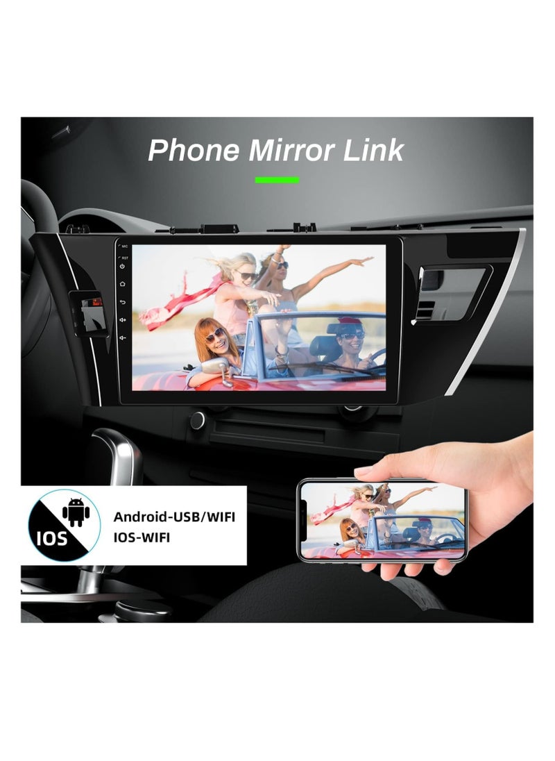 SHEZA STAR - Android Screen For Toyota Corolla 2014 2015 2016 2GB RAM 32GB Memory Support Apple Carplay Android Auto Full HD IPS Touch Screen Display and Backup Camera included - Image 1