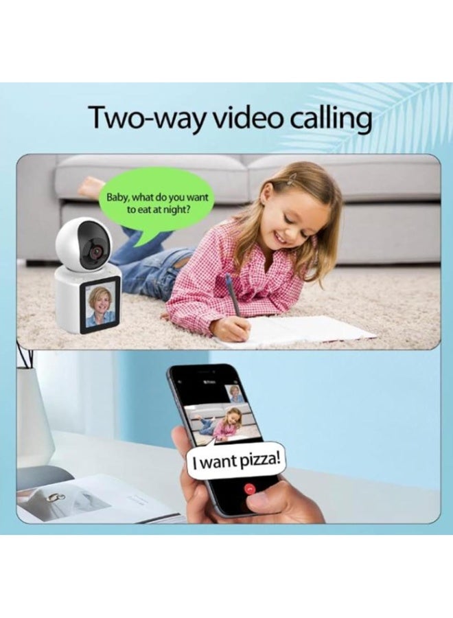 MUNTAQI 4G/WiFi PTZ Indoor Security Camera 1080P – Smart Home IP Camera with Video Calling, Two-Way Audio, Motion Detection, Night Vision, Remote Pan Tilt Zoom Surveillance for Baby, Pet, Elder Monitoring - Image 4