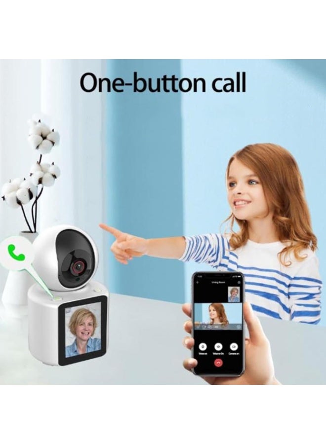 MUNTAQI 4G/WiFi PTZ Indoor Security Camera 1080P – Smart Home IP Camera with Video Calling, Two-Way Audio, Motion Detection, Night Vision, Remote Pan Tilt Zoom Surveillance for Baby, Pet, Elder Monitoring - Image 2