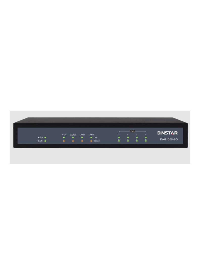 Dinstar DAG1000-8O FXO VoIP Gateway – 8-Port Analog Telephone Interface with Web GUI for Small Offices & Branches - Image 4