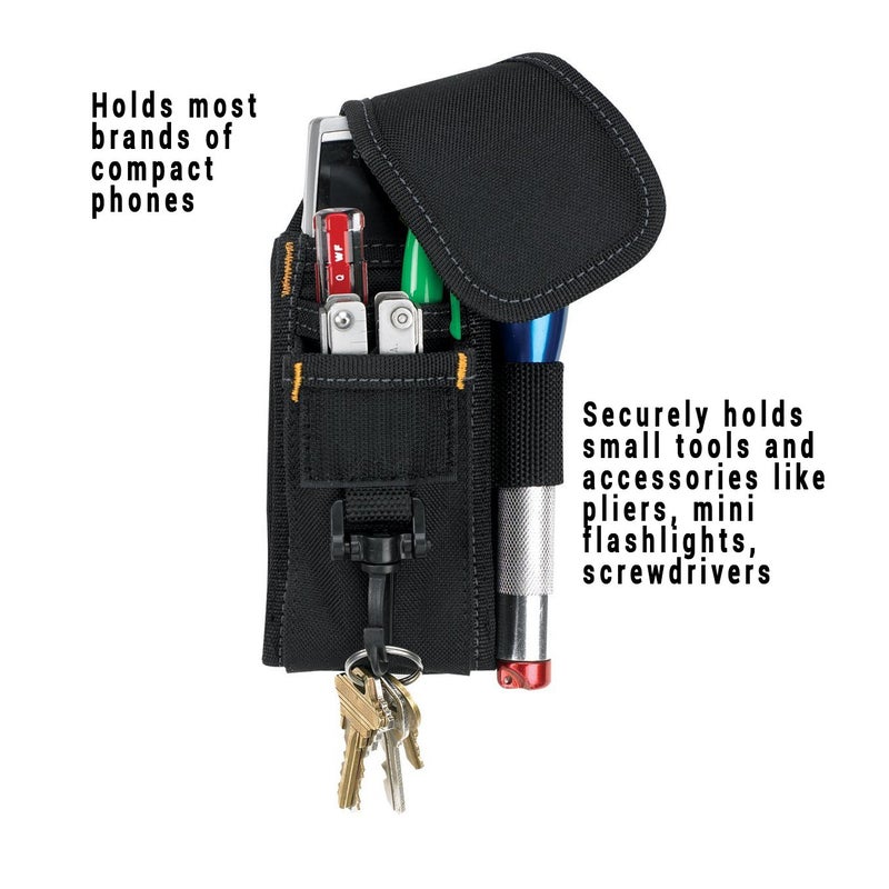 Custom Leathercraft CLC Custom LeatherCraft 5-Pocket Cell Phone/Tool Holder - 1105 - Image 3