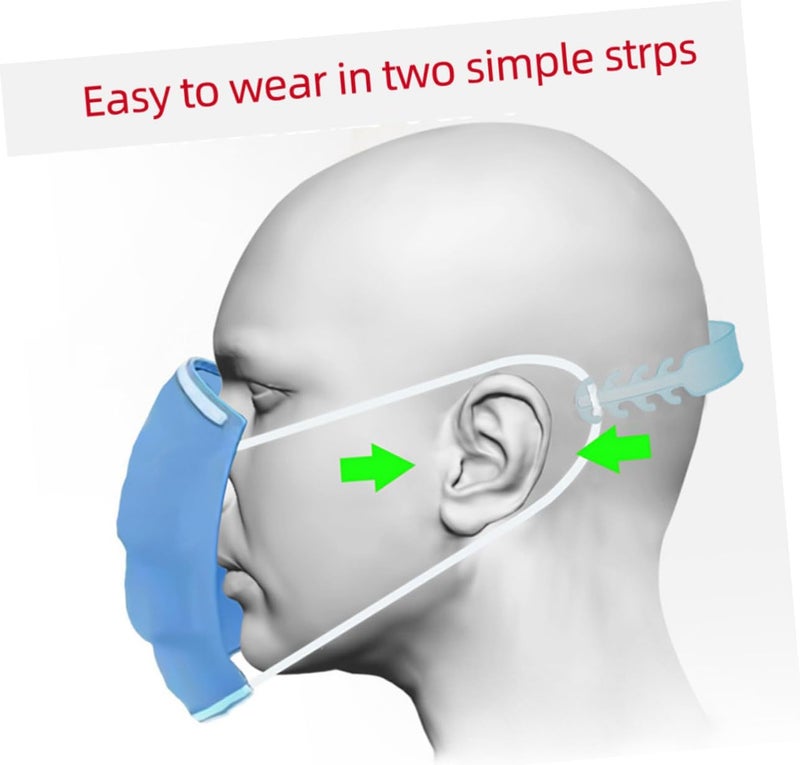 20pcs Mask Extension Ear Strap Hooks Adjustable Ear Protective Mask Hangers Soft Strap Accessories for Comfortable All-Day Wear Random Color - Image 2