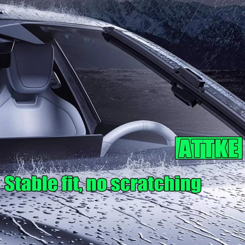 ATTKE 3 Wiper Blades for Mercedes-Benz V-class 2015-2022, Mercedes-Benz Metris 2016-2023 (28 inch + 18 inch front + 15 inch rear) - Image 4