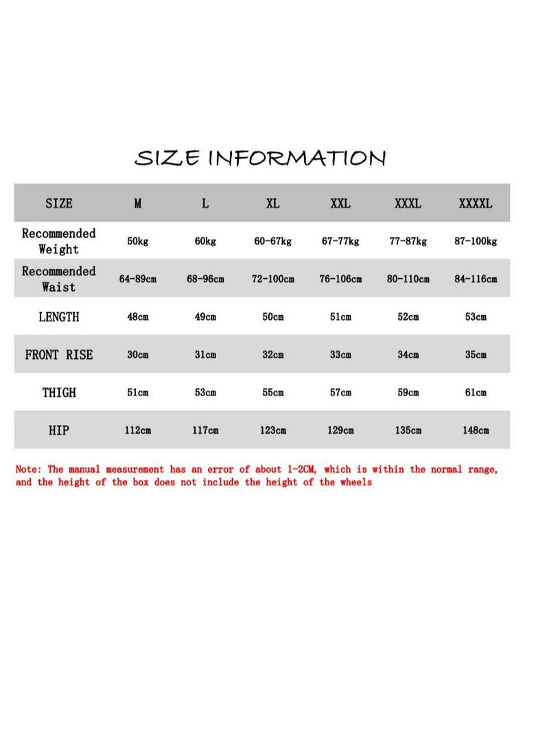 Y&D 1-Piece Men Swim Beach Shorts Quick Dry Swimming Trunks Drawstring Surfing Board Shorts Loose Boxers Short Pants  - Image 2