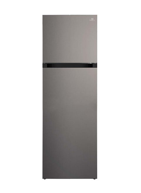 Refrigerator 7Cuft Freezer 1.9Cuft No Frost System Color Brushed Silver