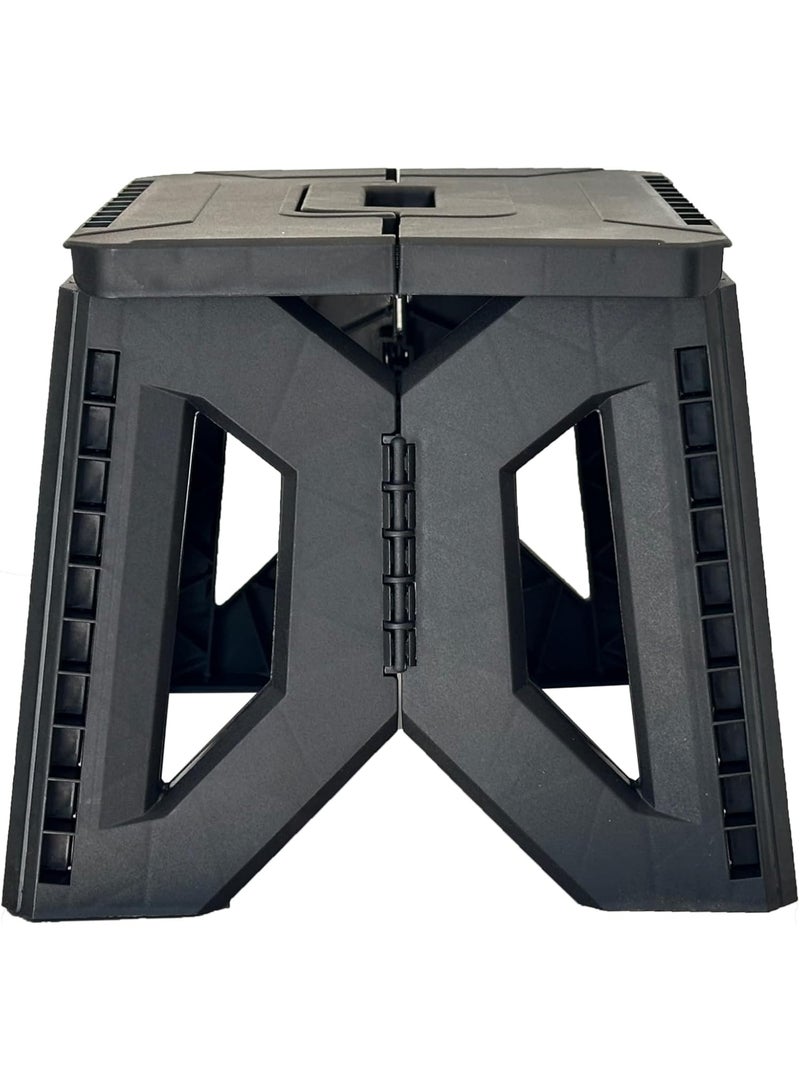 سناب كرسي بلاستيكي كبير قابل للطي – شديد التحمل ومحمول - Image 2