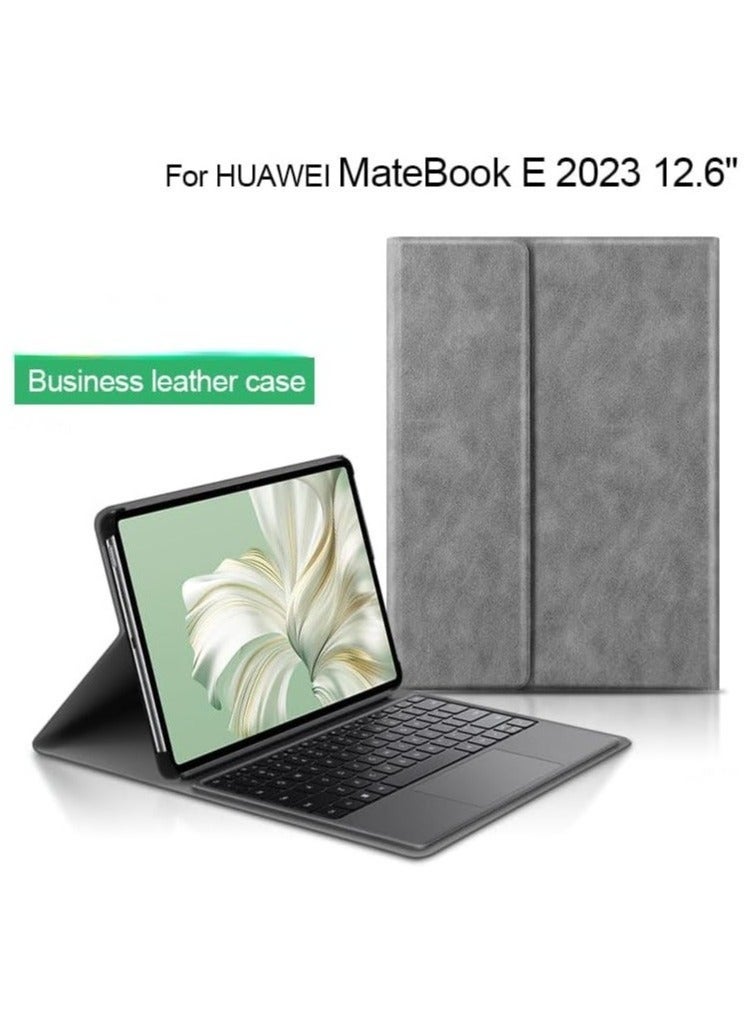 Business Leather Case Compatible with HUAWEI MateBook E 2023 12.6 Inch DRR-W76 Tablet Protective Cover Shell For MateBook E 2023 - Image 2