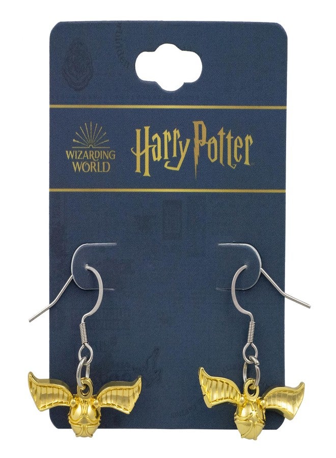 Harry Potter Golden Snitch Earrings - Image 3