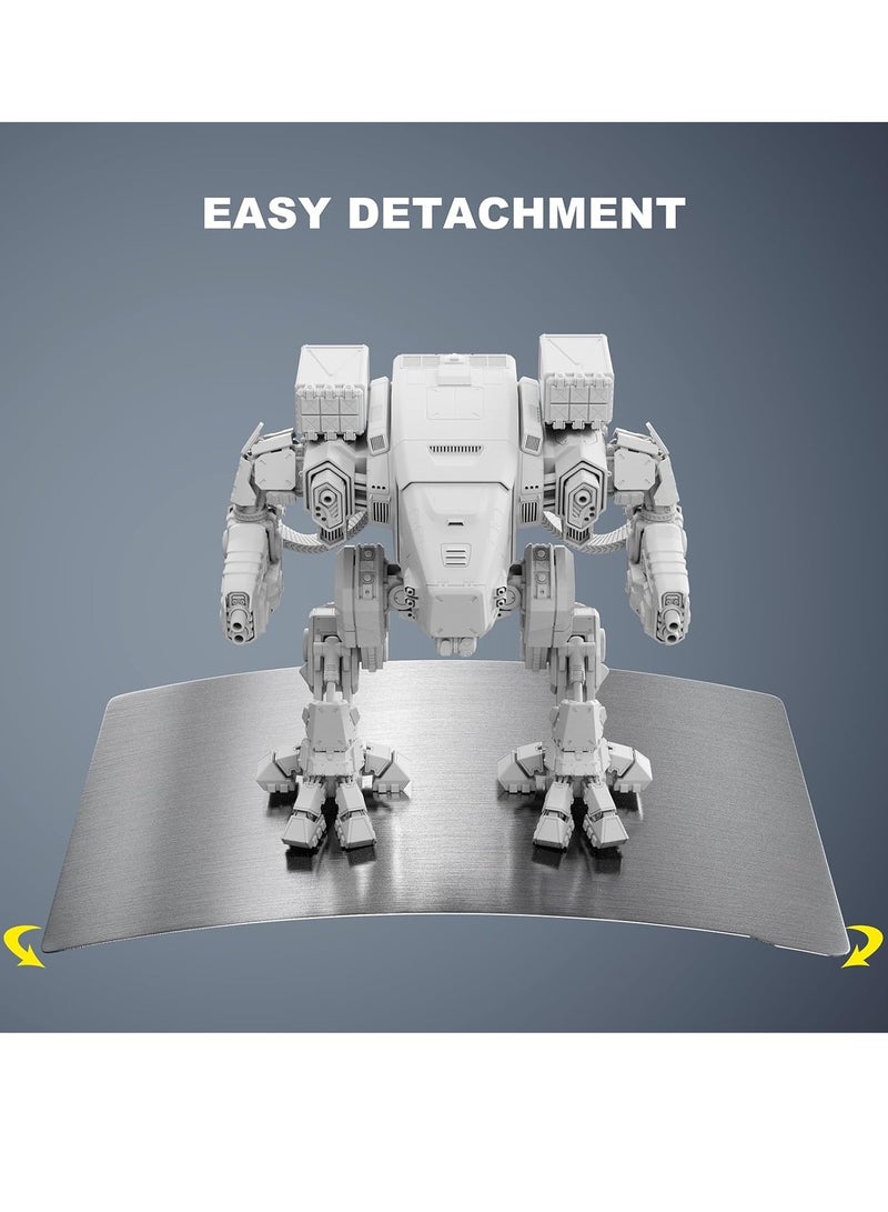 Resin 3D Printer Flex Building Plate,93.31x50inch Spring Steel Flexible Plate and Magnetic Base Platform for Phrozen Sonic Mighty 8K LCD/DLP Resin 3D Printe 237x127mm 1pcs - Image 5