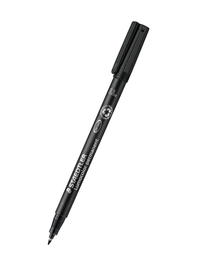 STAEDTLER 4-Piece Lumocolor Permanent Universal Marker Fine Tip Multicolour - Image 3