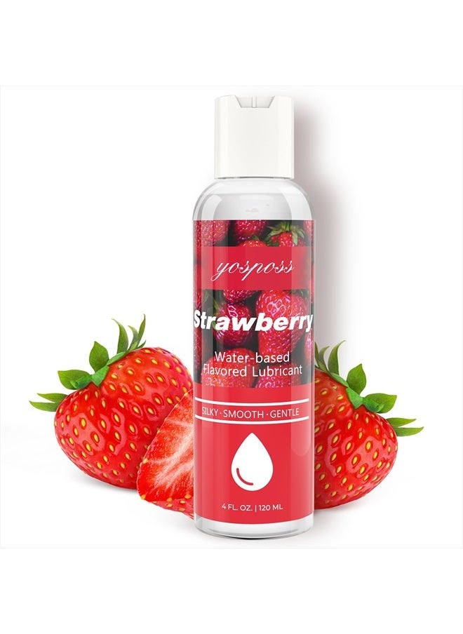 Strawberry Flavored Water Based Lubricant for Men Women, Sugar-Free - 4 fl. oz - pzsku/Z061B3661A61C686AD215Z/45/_/1715450125/312479b8-52b0-4d9f-8205-a81511cdaae4