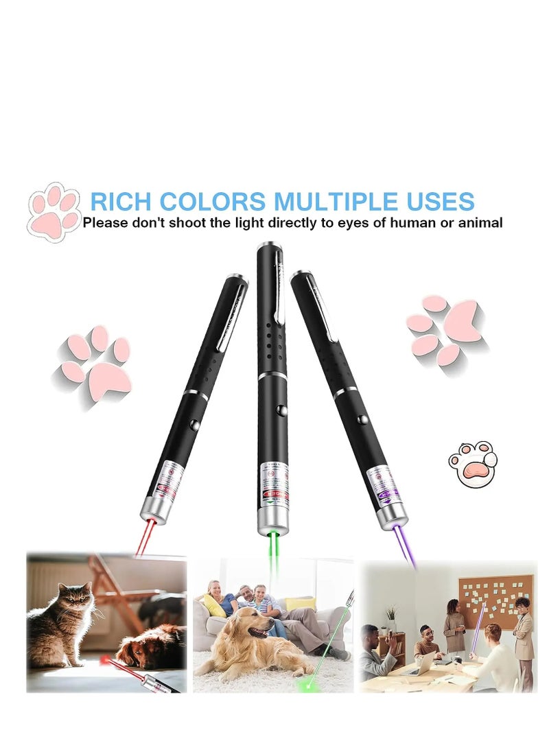 YUNSYE - High Power Lazer Pointer, LaserToys Pointer Interactive Toys for Indoor Cats and Dogs, Pet Cat Catch Single Interactive Exercise Cat Training Tool with USB Rechargable - Image 1
