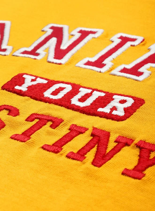 ديلينجر تيشيرت نسائي بياقة دائرية وقصة عادية