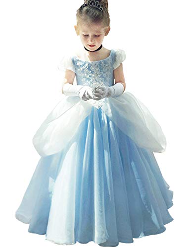 CQDY Cinderella Dress Princess Costume Halloween Party Dress up - Image 1