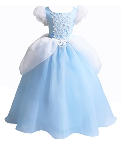 CQDY Cinderella Dress Princess Costume Halloween Party Dress up - Image 4