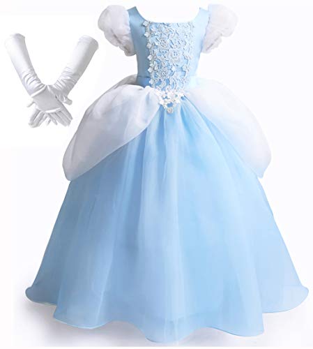 CQDY Cinderella Dress Princess Costume Halloween Party Dress up - Image 2