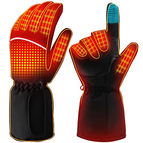 Magnolia Heated Gloves for Men Women, Electric Battery Heating Gloves for Hunting Camping Motorcycle Driving Skiing Working Gardening - Image 1
