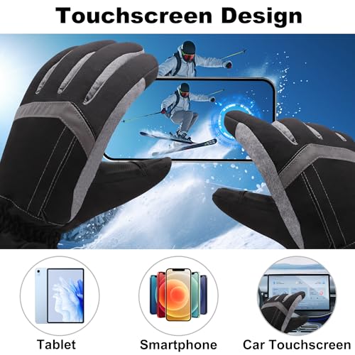 Magnolia Heated Gloves for Men Women, Electric Battery Heating Gloves for Hunting Camping Motorcycle Driving Skiing Working Gardening - Image 3
