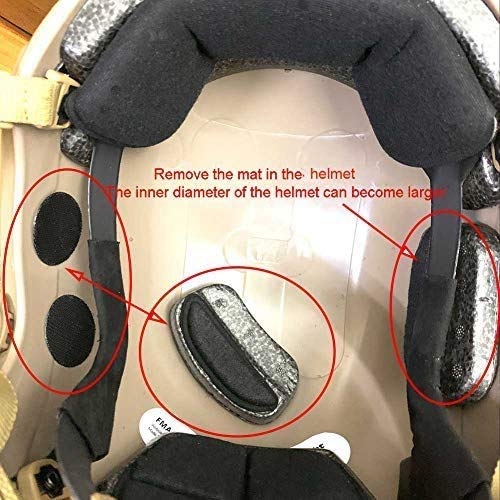ATAIRSOFT Adjustable Maritime Helmet ABS for Airsoft Paintball(FG,M/L) - Image 3