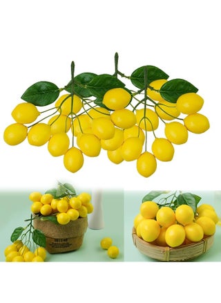 Lifelike Artificial Lemon Fruit Branches 3Pcs Lifelike Simulation Fruit For Vase And Home Party Decoration Realistic Fake Lemon Stems For Indoor Decor - pzsku/Z061B9B9A2A6E507576A7Z/45/_/1741446351/bbf0a03c-c31c-443d-9c33-14764b9867ed