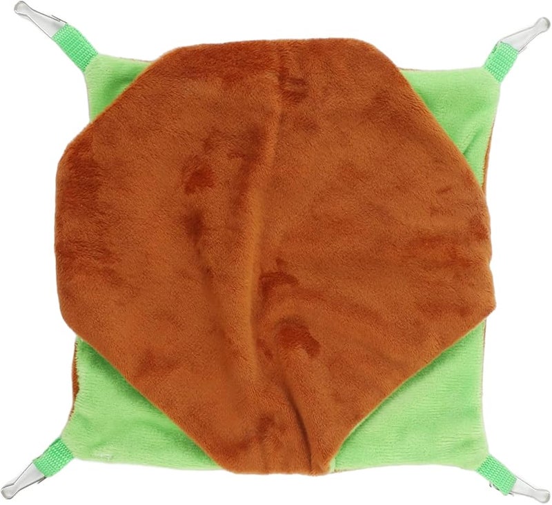 5pcs Small Animal Hammock Set With Plush Hideout Tunnel Swing For Hamster Chinchilla - Image 4