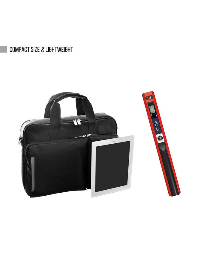 NIBEMINENT Potable Wireless Barcode Scanner Red  - Image 5