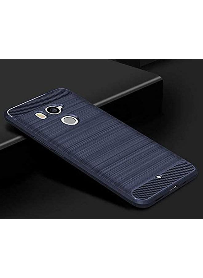 erorex - HTC U11 Plus Mobile Phone Cover - Dark Blue - Image 1