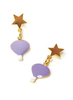 فارما حلق طبي فارما أطفال مطلي بالذهب18K  ELSA  - Image 2