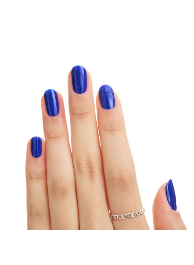 Essence Gel Nail Polish | Colour 75 Wave Breaker | Quick Dry & Long Lasting Gel Finish | Vibrant Blue Shade | High Gloss Shine | Vegan & Climate Neutral Formula | Easy Application with Double Touch Brush | 8 ml (Pack of 1) Wave Breaker - Image 4