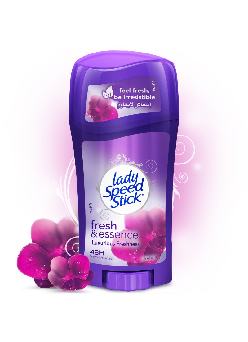 ليدي سبيد ستيك مزيل العرق فريش إيسينس بلاك أوركيد 65جم - Image 2