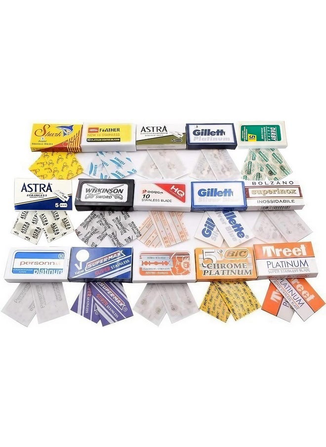 Razor Blades Club - Double Edge Razor Blade Sample Pack (2X Each) - Image 1