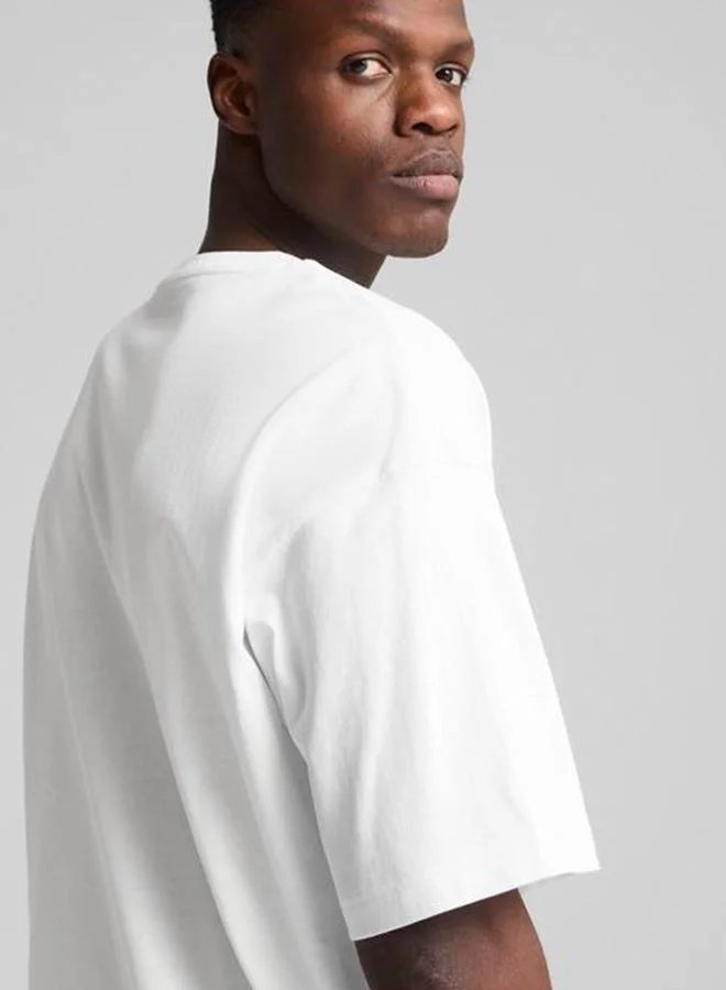 PUMA puma white Wardrobe Essential Oversized T-Shirt for Men | Best Price UAE