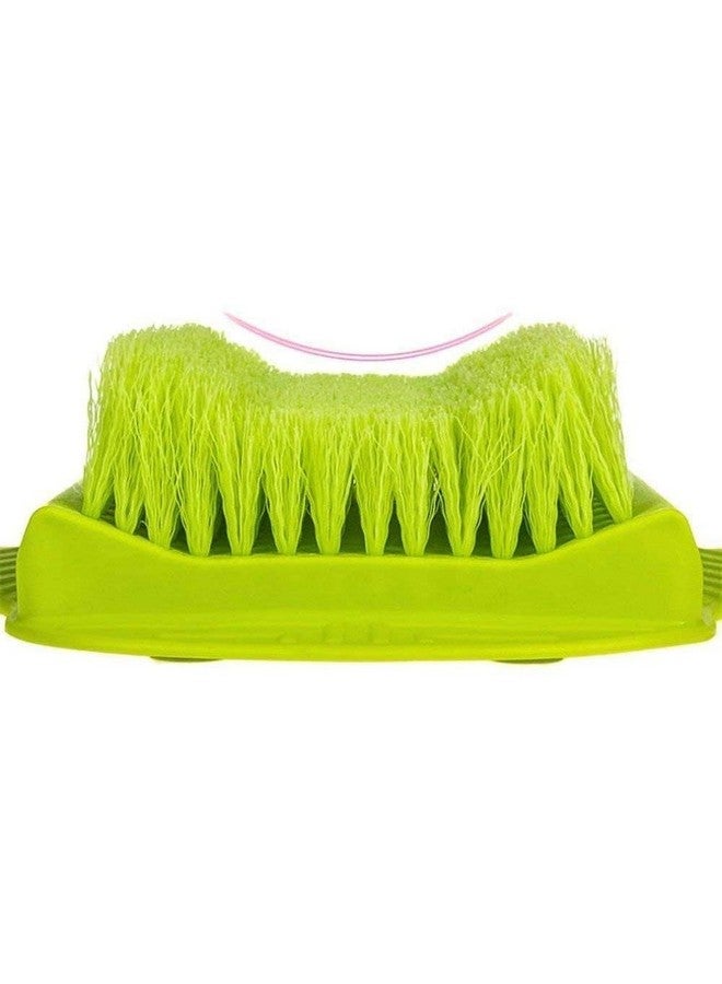GETZET Shower Slippers Foot Scrub Brush to Keep Foot Cleaner, Remove Feet Dead Skin remover Cleaning Dirt Scrubber suction cups Foot Care Tool Hanging Hooks, use for men & women (Multicolour) - Image 4