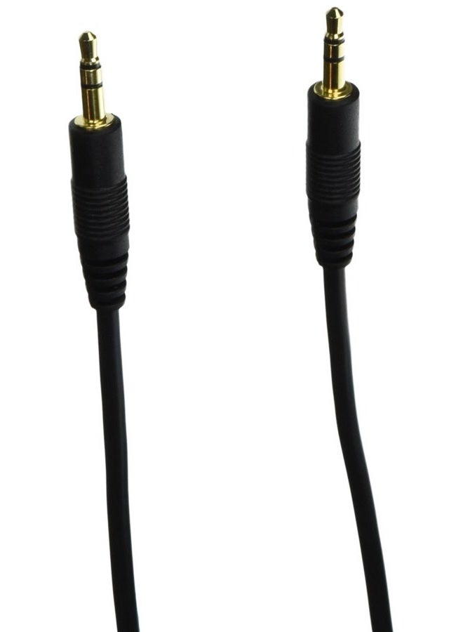 iMBAPrice iMBA-PS-06MM 6-Feet Gold Plated 3.5mm Male to 3.5mm Male Stereo Audio Cable - Image 2