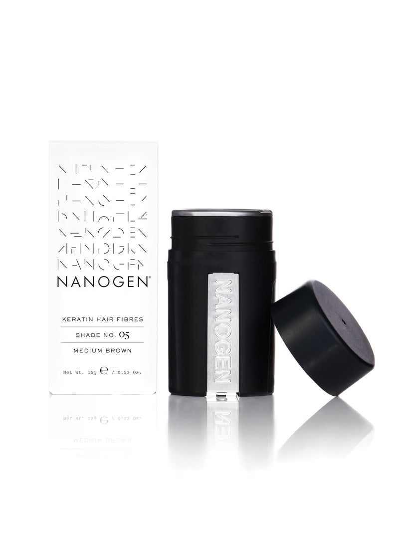 Nanogen - Hair Thickening Keratin Fibres Medium Brown - Image 1