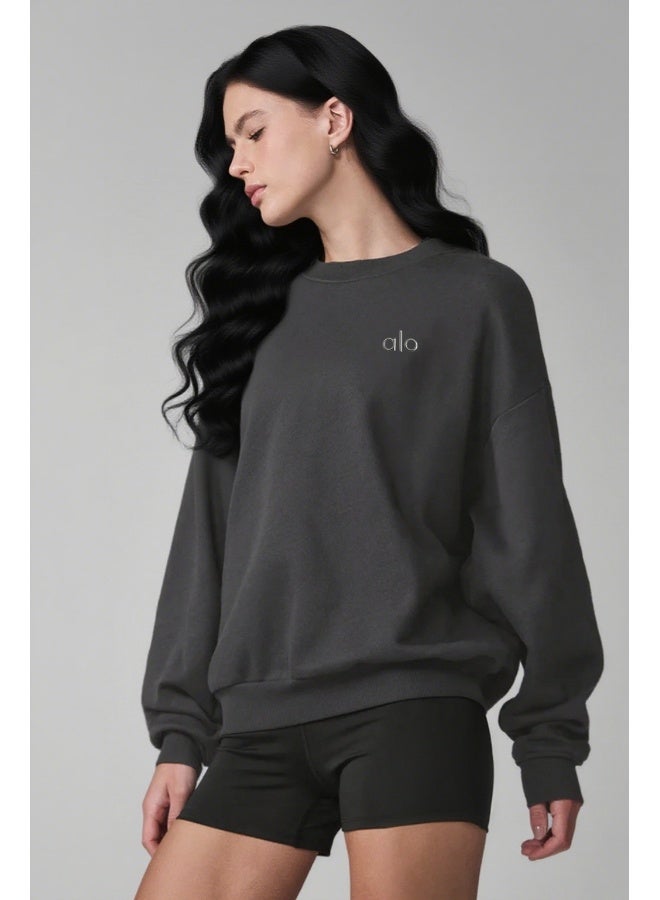 alo casual loose sweatshirt - Image 1